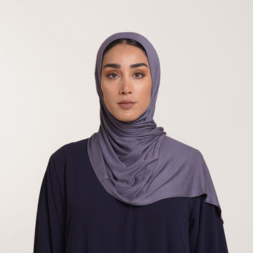 CC Malmal folded Hijab(Chafsa) -Dusty Lavender