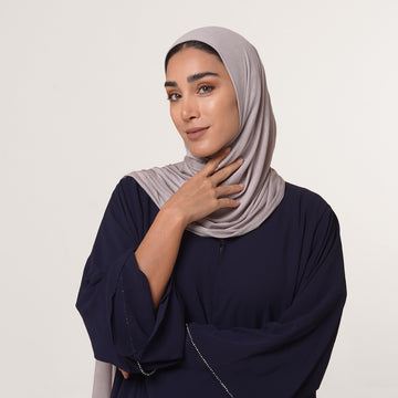 CC Malmal folded Hijab(Chafsa) -Soft Greige