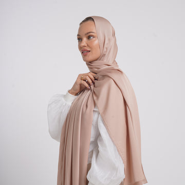 Premium Chiffon Esarp - Blush Nude