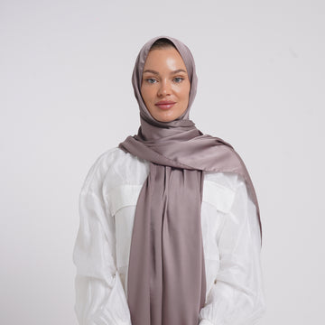 Premium Chiffon Esarp - Mushroom Taupe