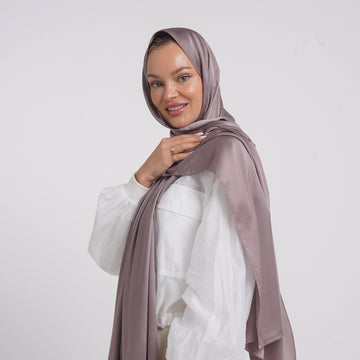 Premium Chiffon Esarp - Mushroom Taupe