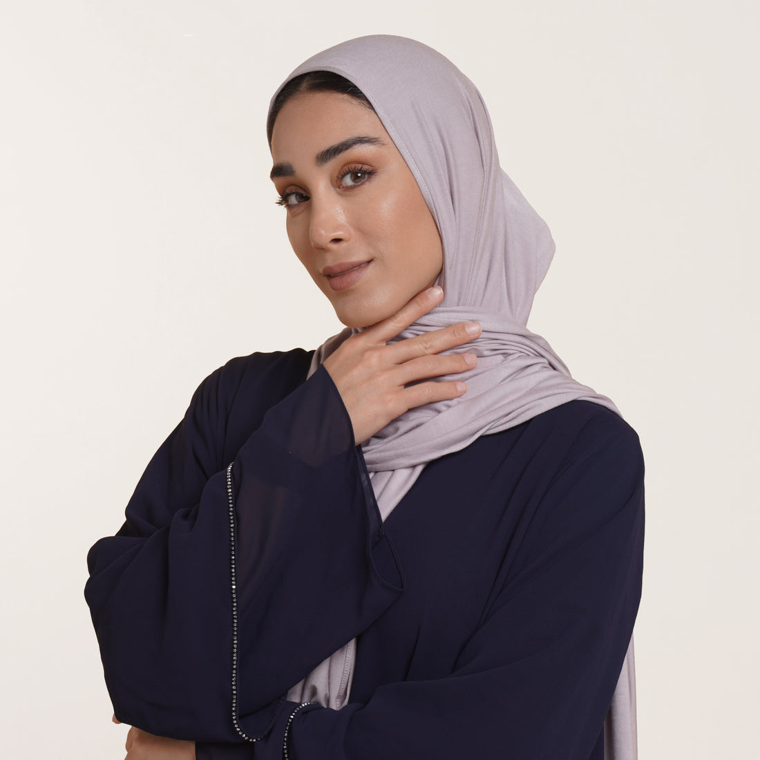 Premium Jersey Hijab - Lavender