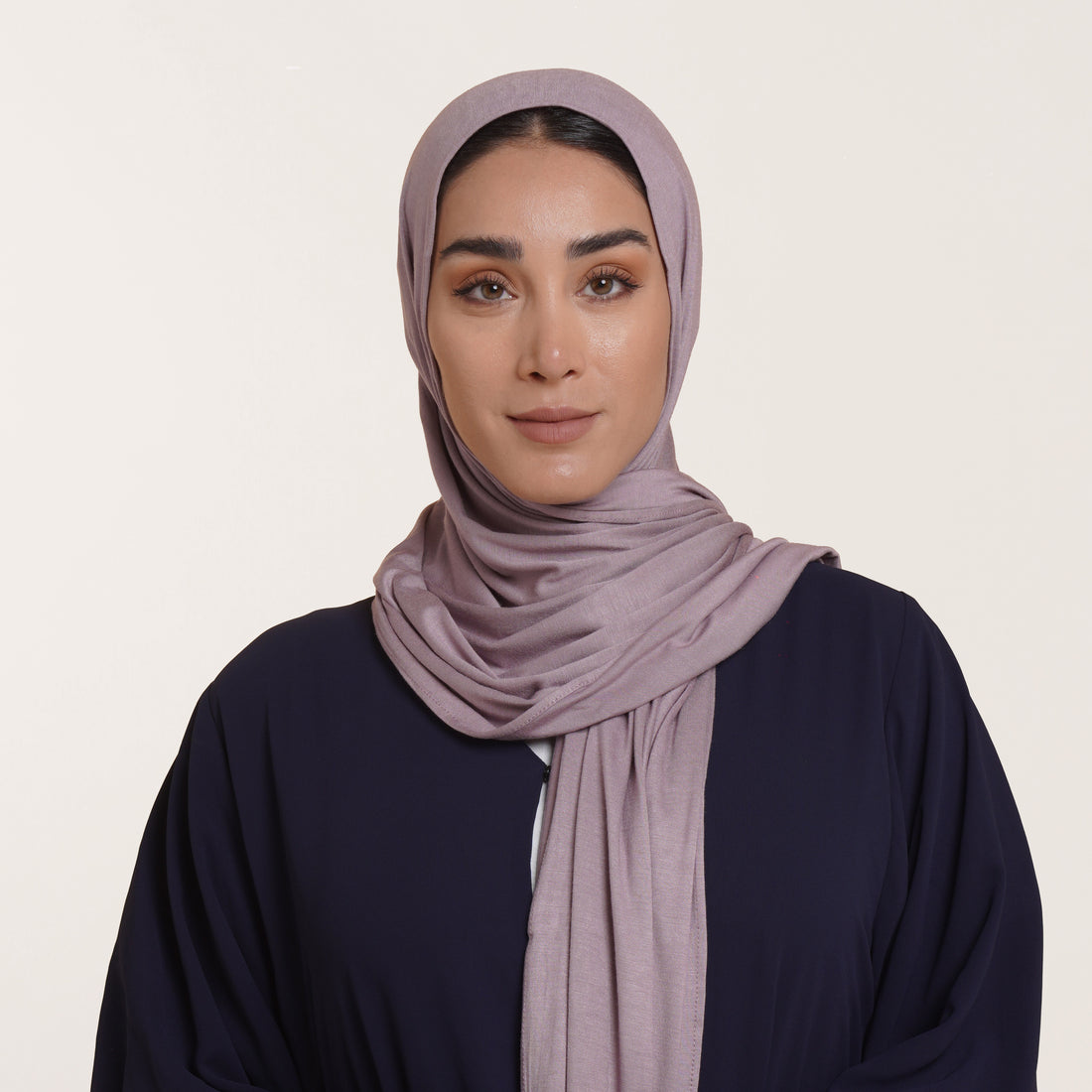 Premium Jersey Hijab - Misty Mauve