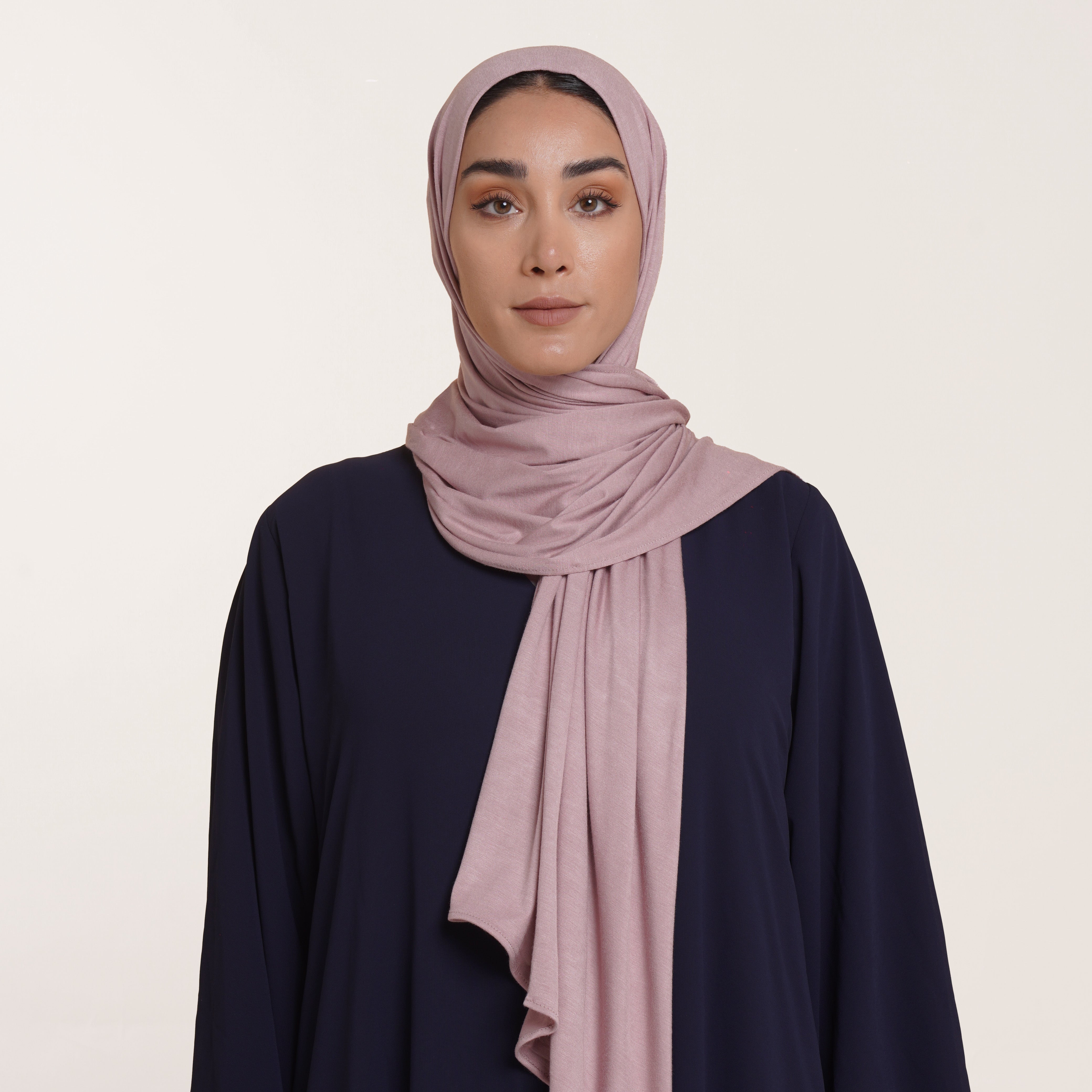 Premium Jersey Hijab - Rose Taupe