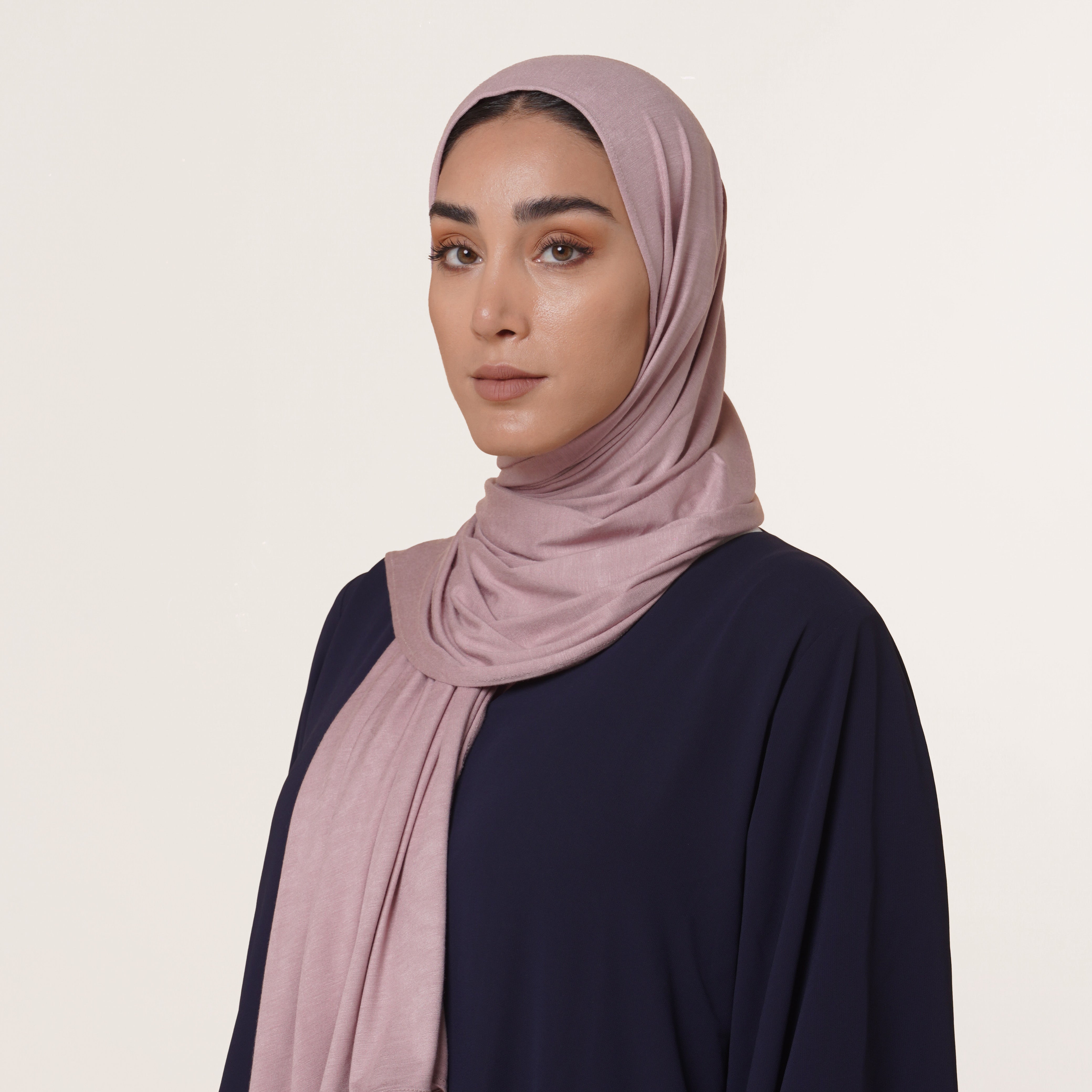 Premium Jersey Hijab - Rose Taupe