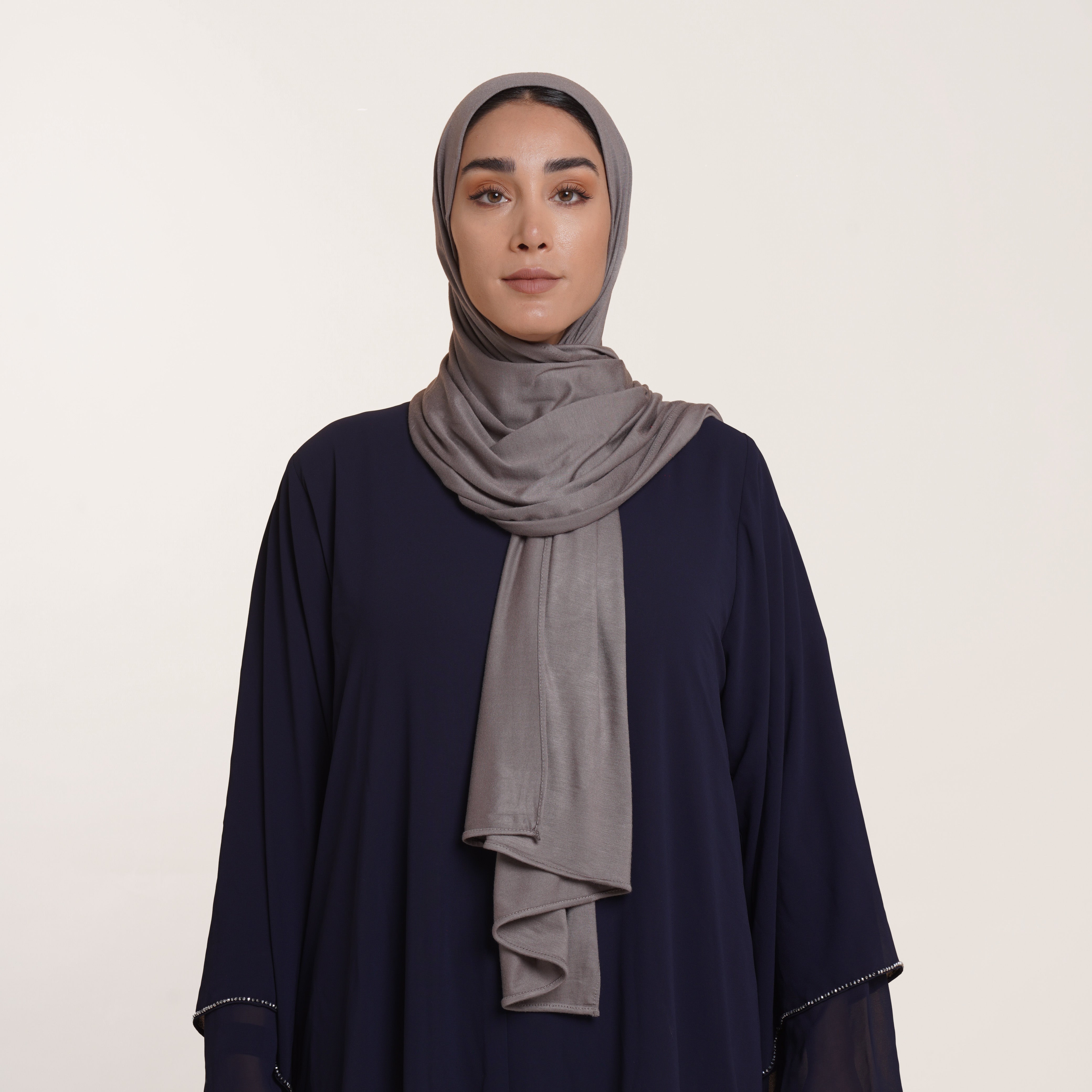 Premium Jersey Hijab - Cocoa Taupe