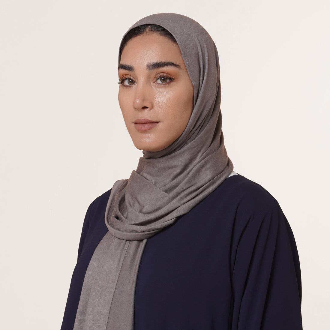 Premium Jersey Hijab - Cocoa Taupe