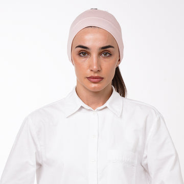 Mini bonnet - Blush Nude Pink