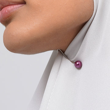 Turkish Pin Clip - Berry Pink