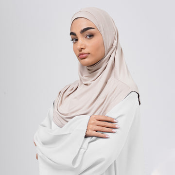 Elena Hijab 2 pieces - Nude