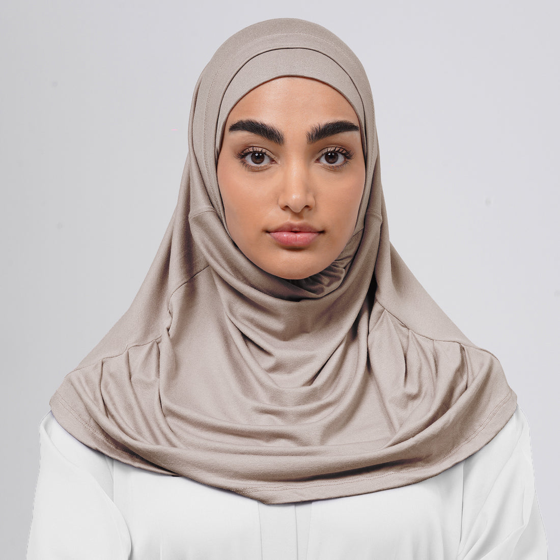 Elena Hijab 2 pieces - Taupe