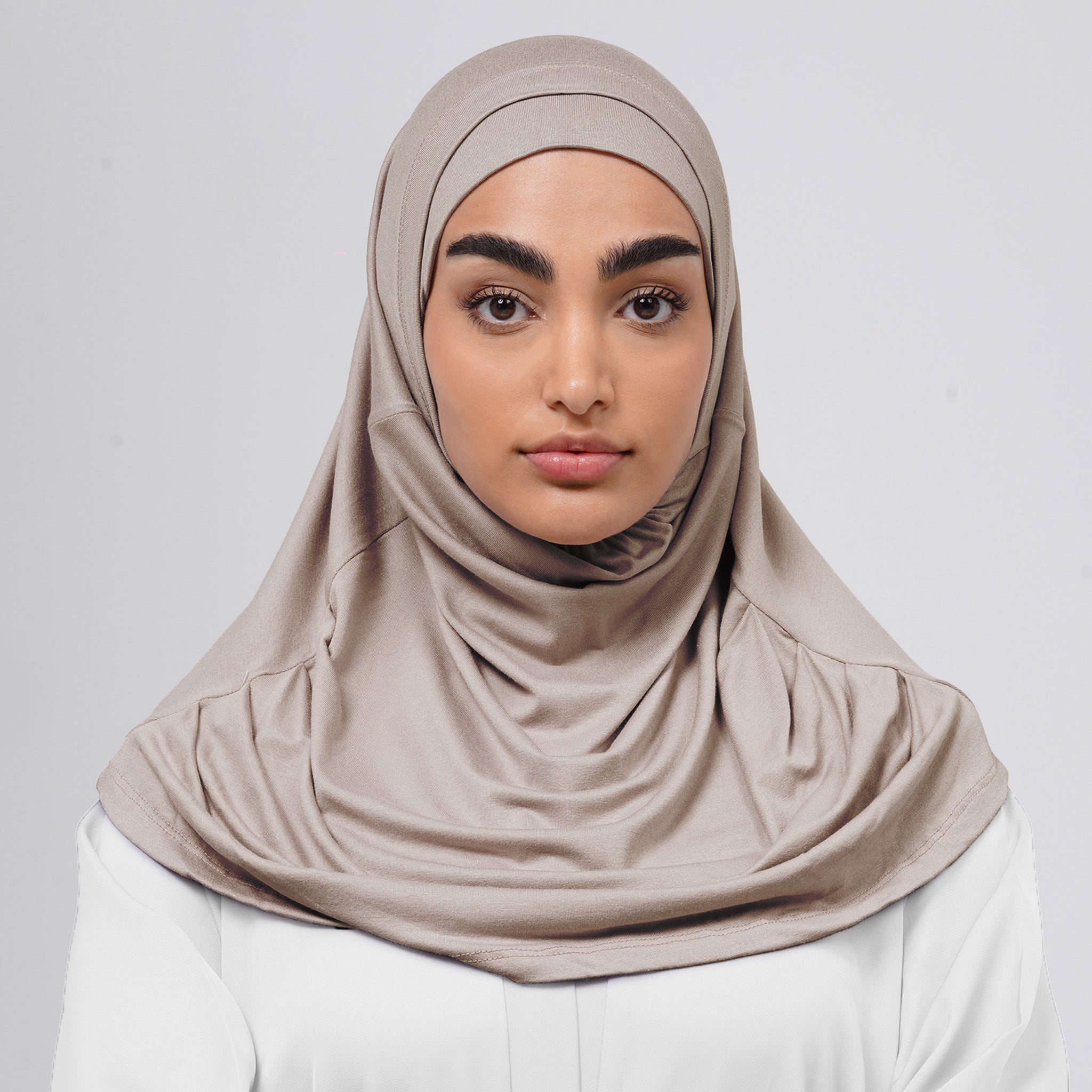 Elena Hijab 2 pieces - Taupe