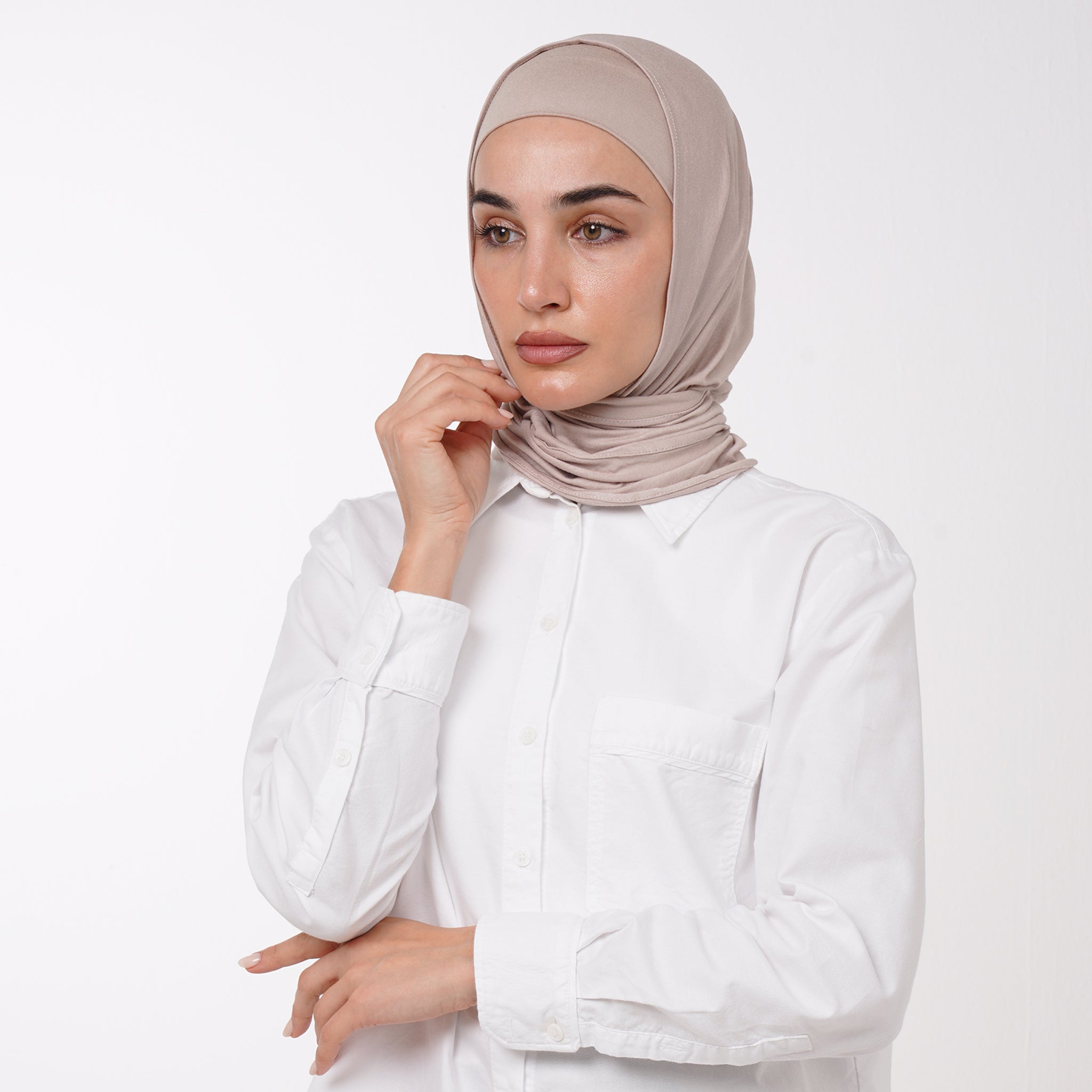 Classic Triangle Esarp - Mushroom Beige