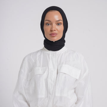 Viscose Yara Hijab - Classic Deep Black