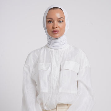 Viscose Yara Hijab - Soft Ice Gray