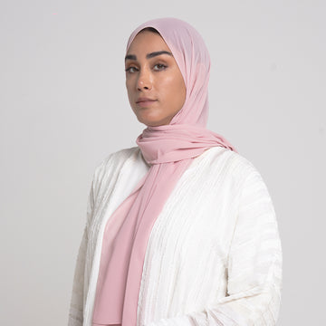 Essential Everyday Chiffon Hijab - Baby Pink