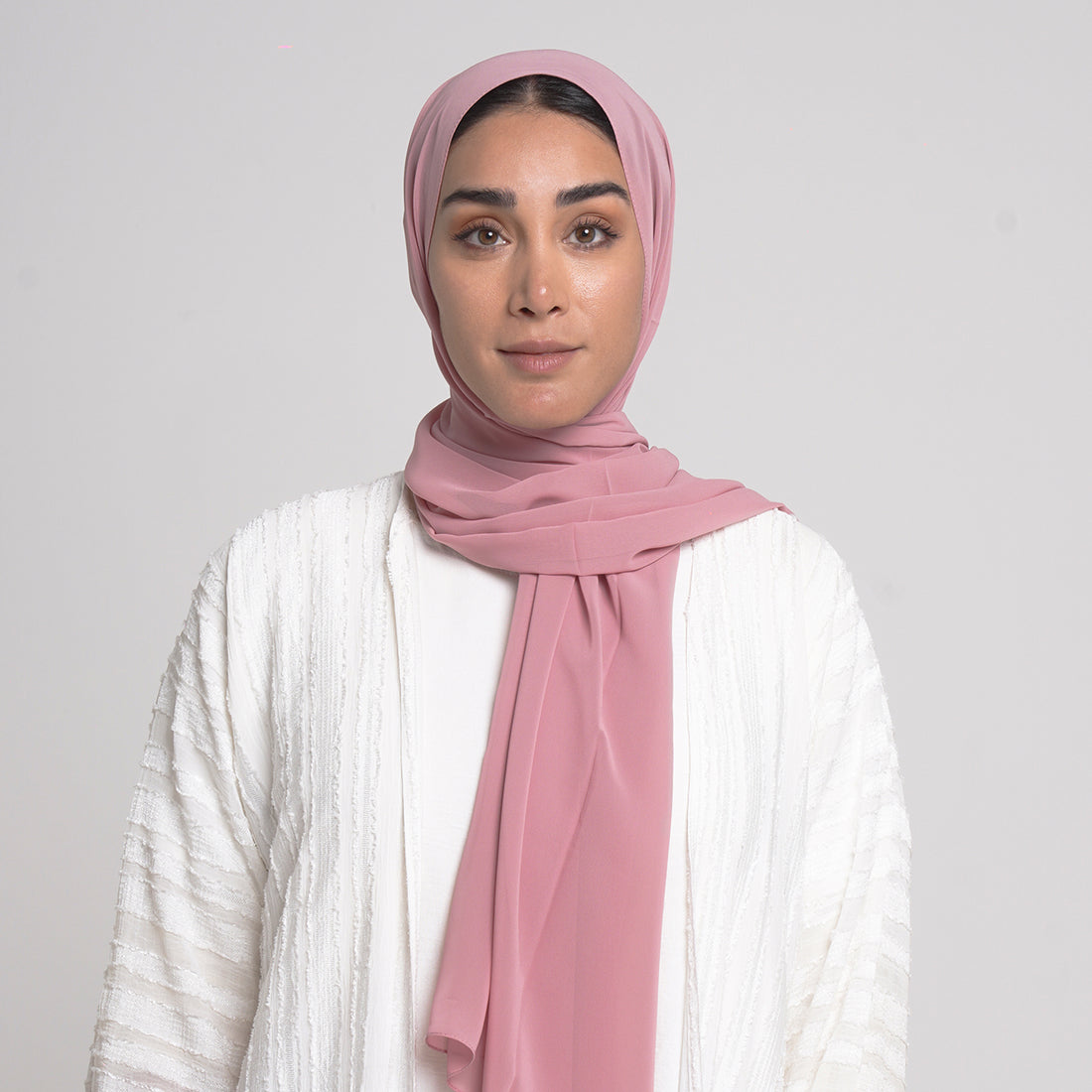 Essential Everyday Chiffon Hijab - Petal Pink