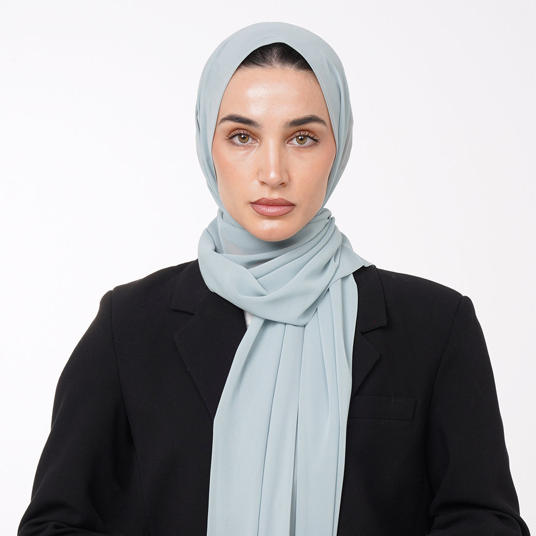 Essential Everyday Chiffon Hijab - Sage Mist