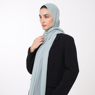 Essential Everyday Chiffon Hijab - Sage Mist