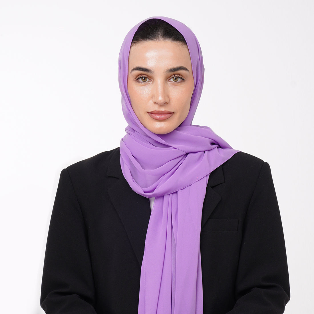 Essential Everyday Chiffon Hijab - Orchid Purple