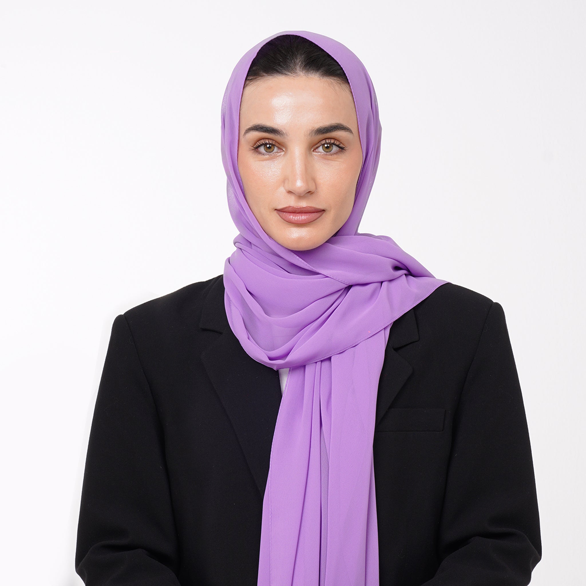 Essential Everyday Chiffon Hijab - Orchid Purple