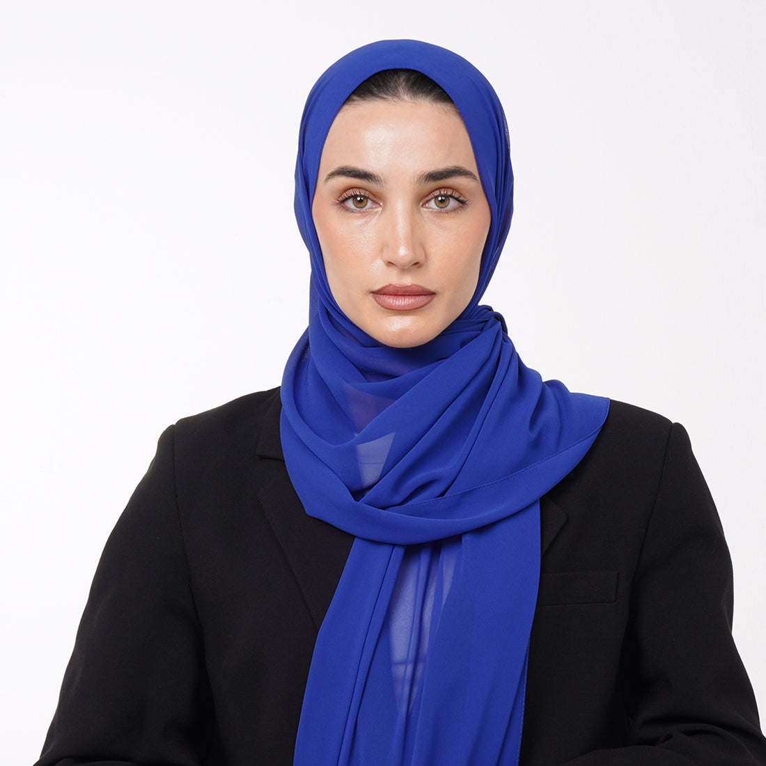 Essential Everyday Chiffon Hijab - Royal Blue