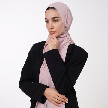 Premium Chiffon Hijab -Blush Pink