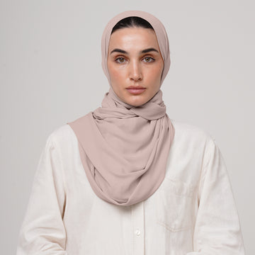 Premium Chiffon Hijab -Dusty Rose