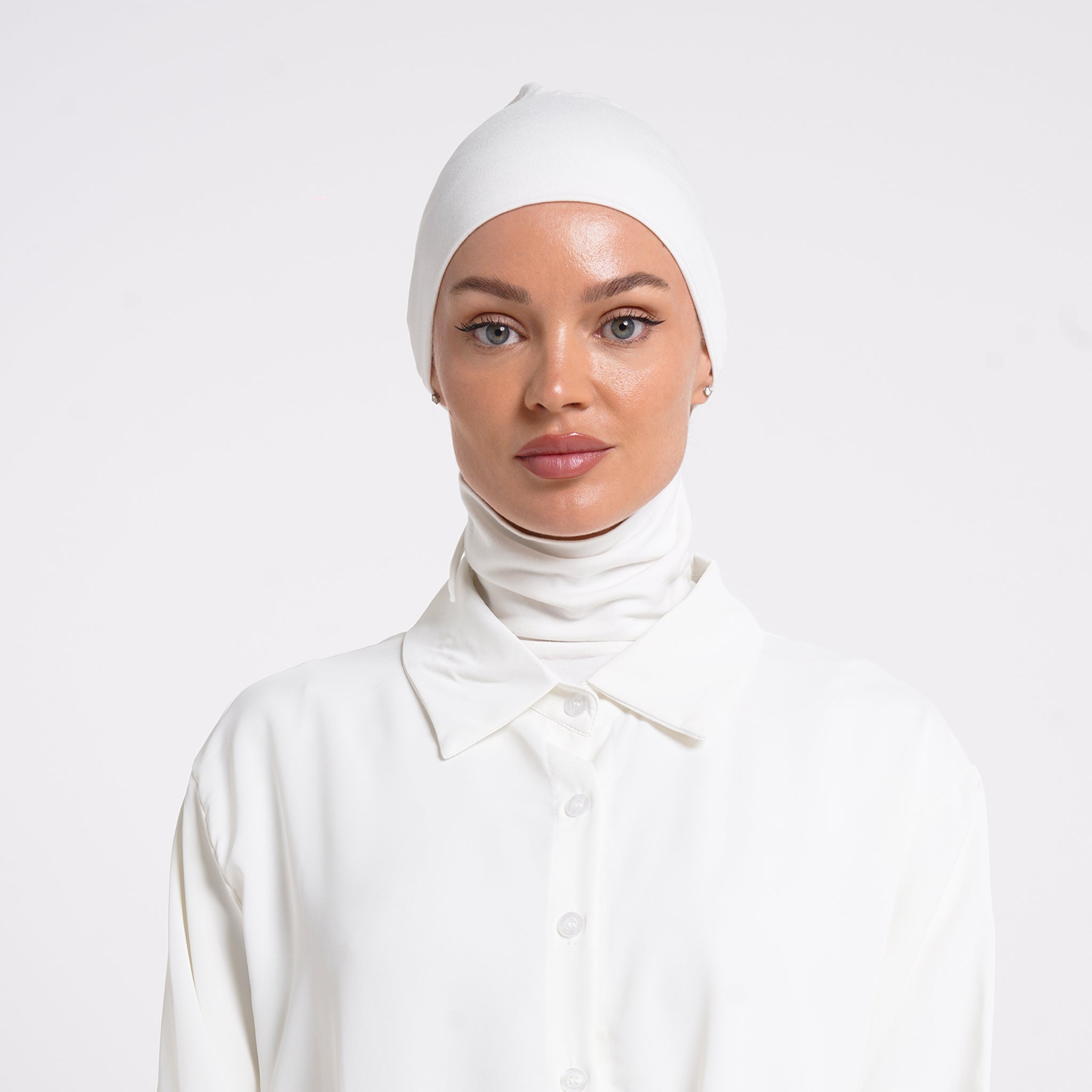 Eve Inner Full Bonnet - Pure White