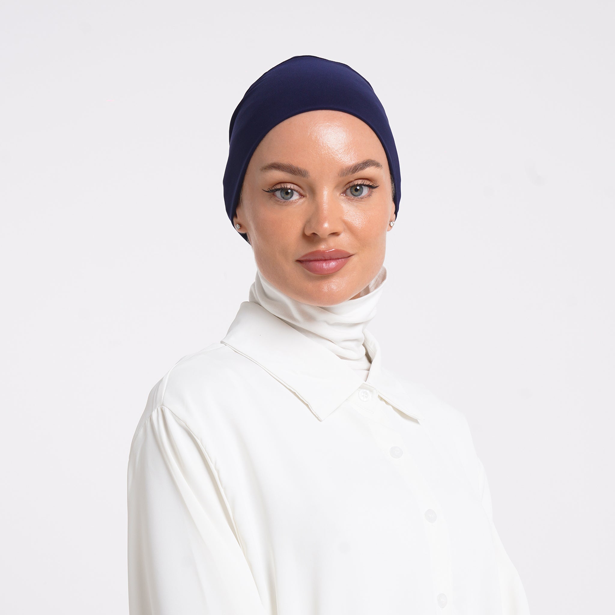 Lycra Full Bonnet - Royal Navy