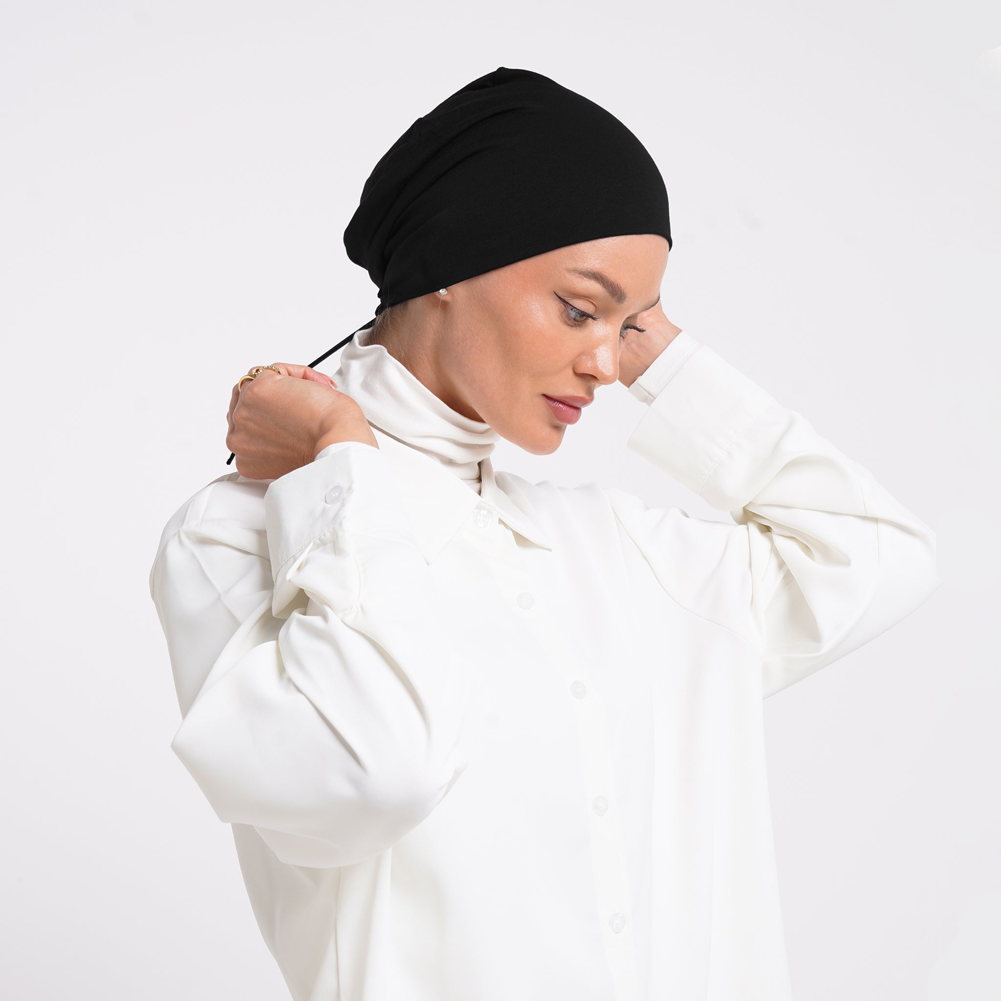 Eve Inner Full Bonnet - Jet Black