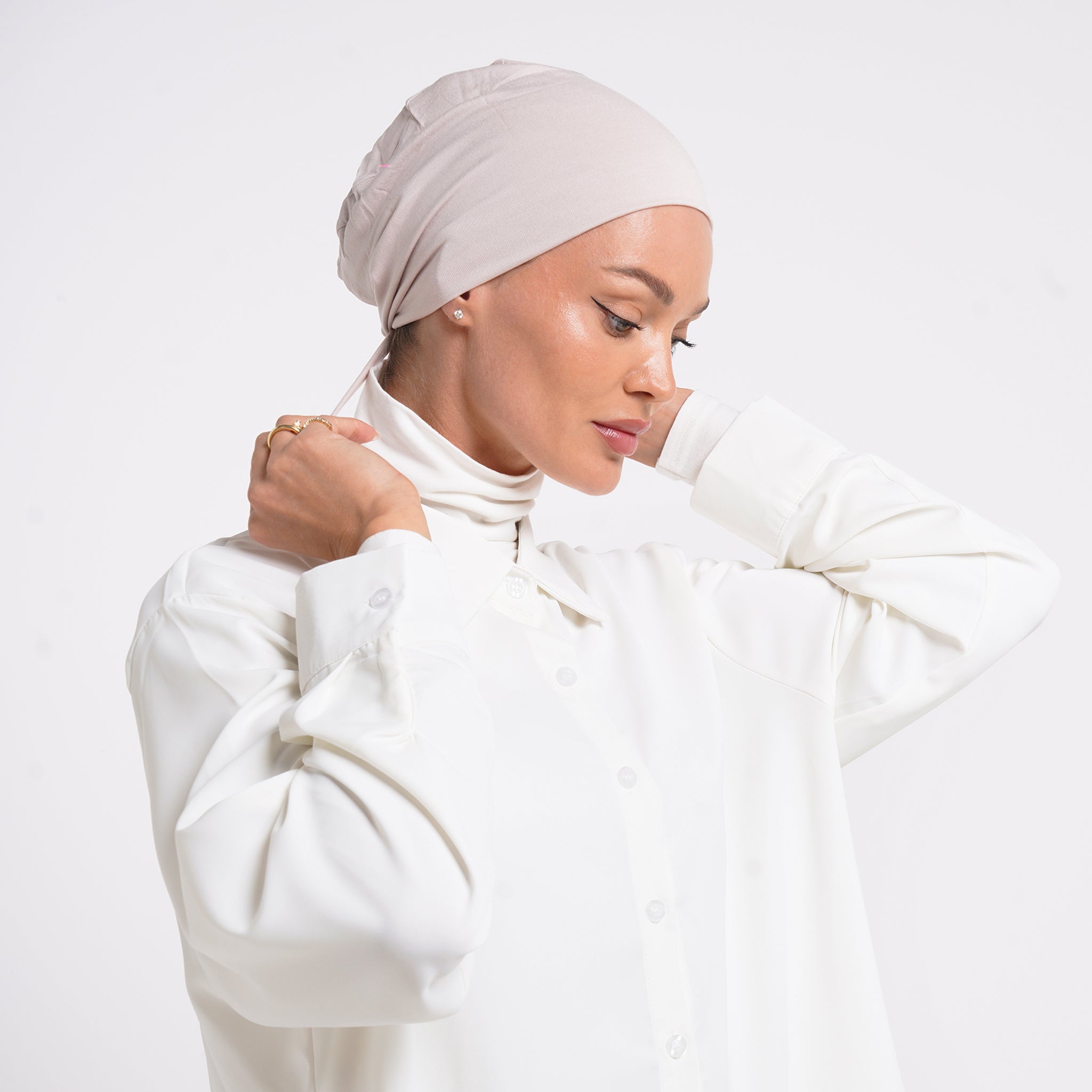 Eve Inner Full Bonnet - Soft Nude