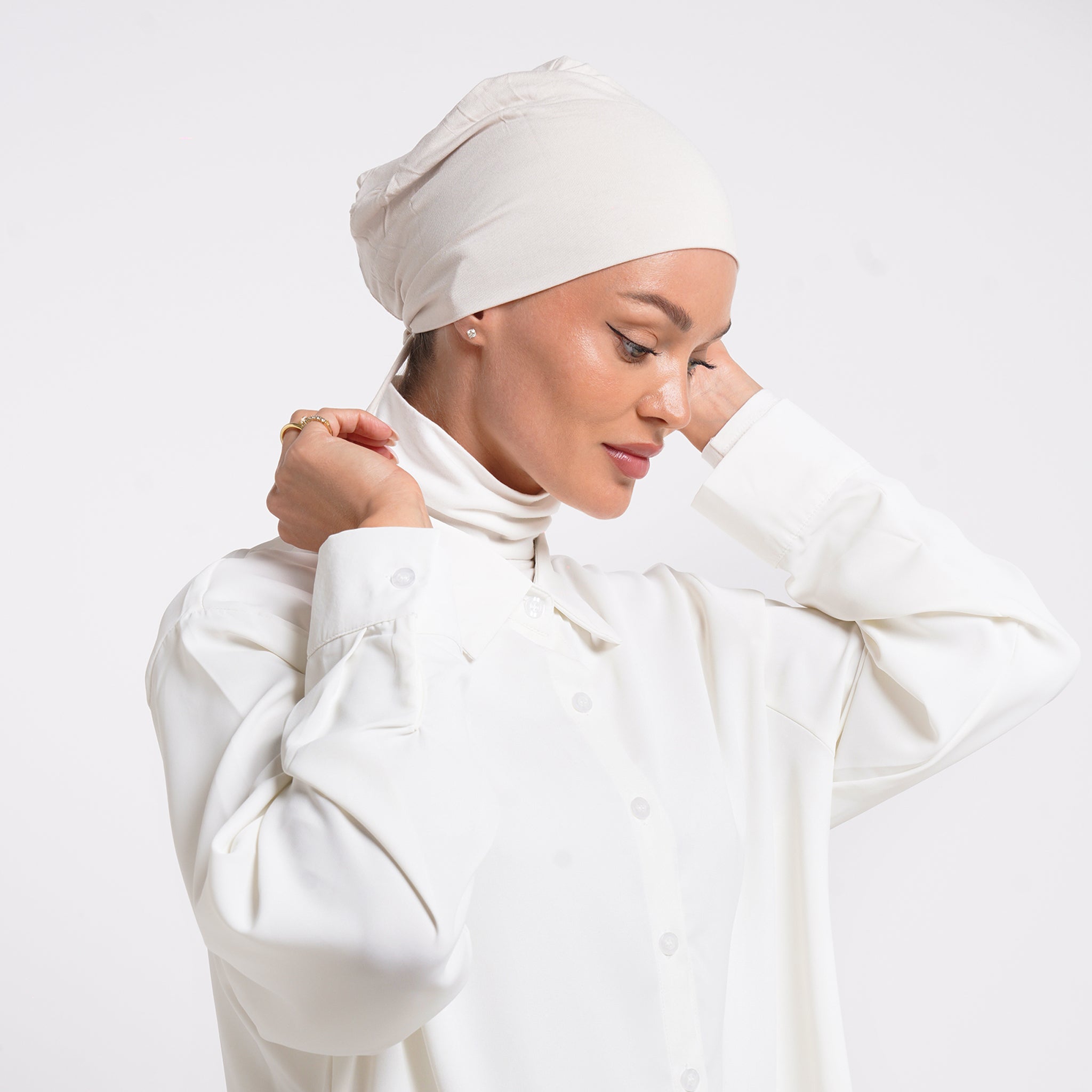 Eve Inner Full Bonnet - Ivory