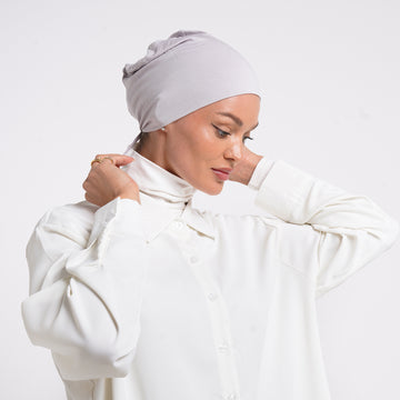Eve Inner Full Bonnet - Silver Mist