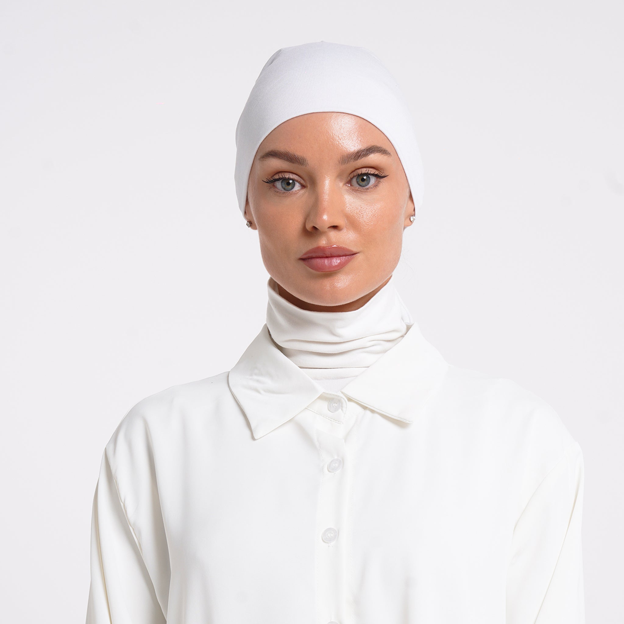 Eve Inner Full Bonnet - Ice White