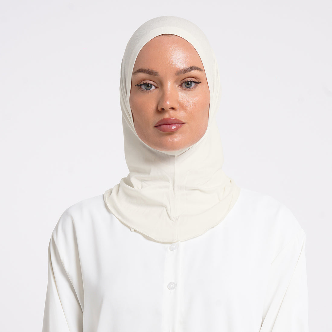 Pearl- Full Inner Hijab - Ivory
