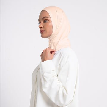 Pearl- Full Inner Hijab - Light Beige