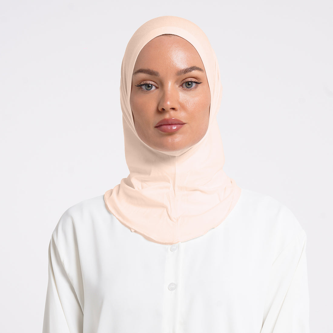 Pearl- Full Inner Hijab - Light Beige