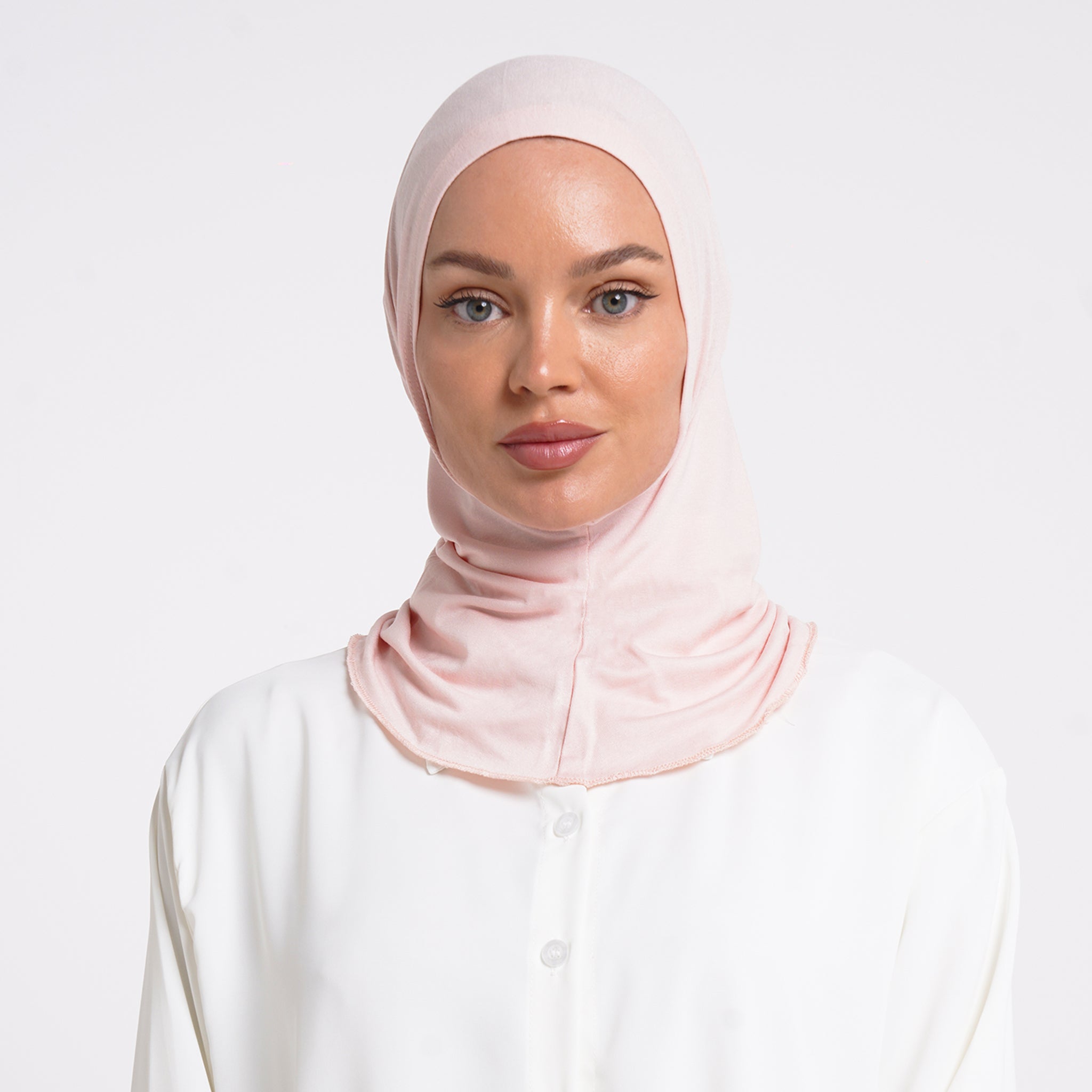 Pearl- Full Inner Hijab - Baby Pink