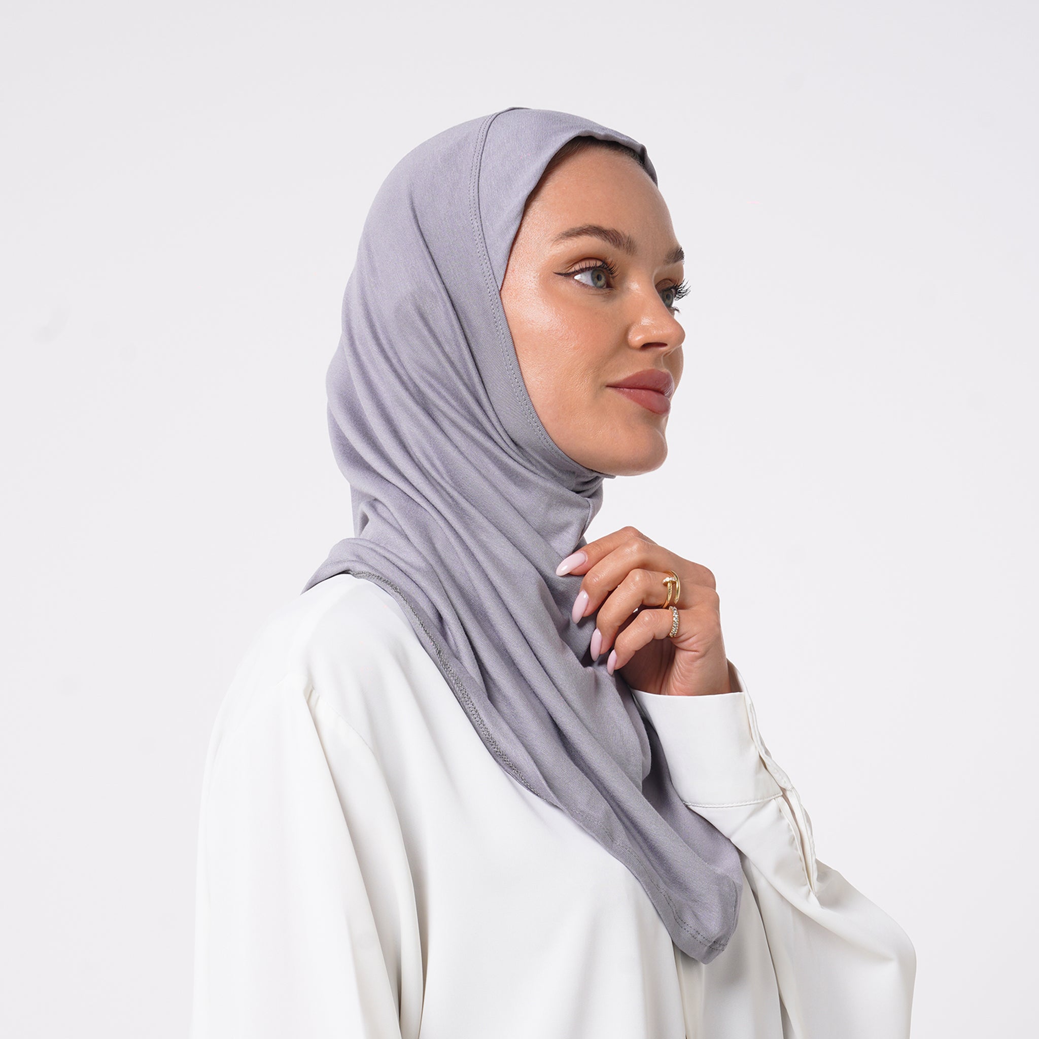 Elisa Hijab 1 piece - Slate