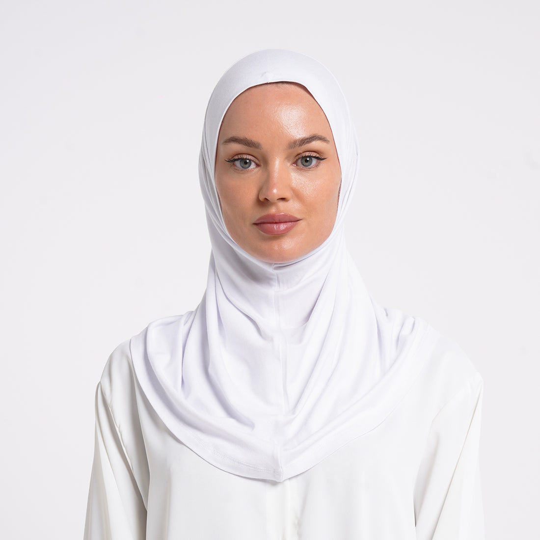 Elisa Hijab 1 piece - Pearl White