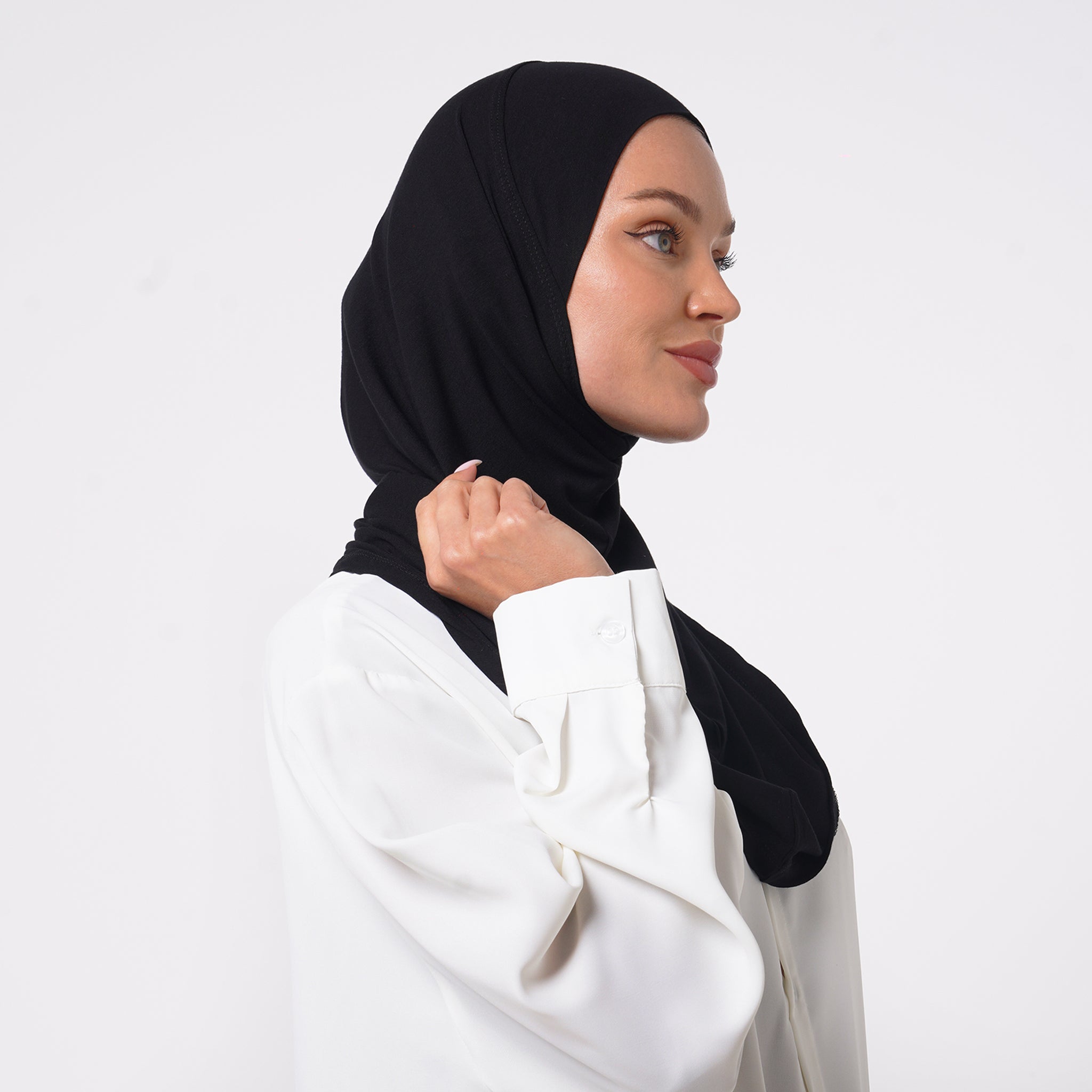 Elisa Hijab 1 piece - Midnight Black