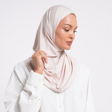 Elisa Hijab 1 piece - Soft Blush