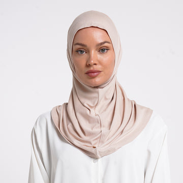 Elisa Hijab 1 piece - Sand Beige