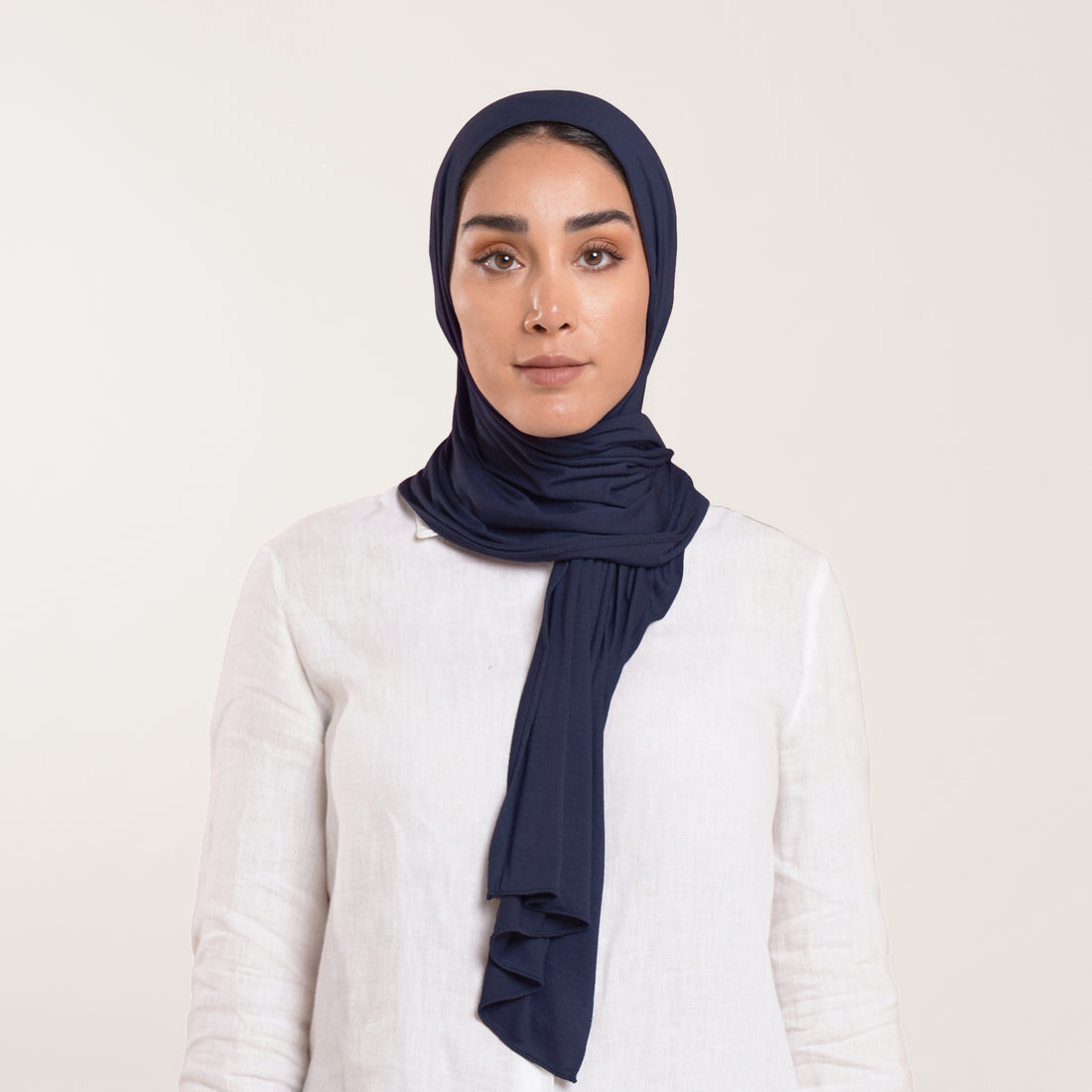 Modal Baby Hijab - Deep Navy