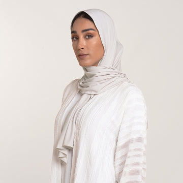 Modal Baby Hijab - Moonstone Grey