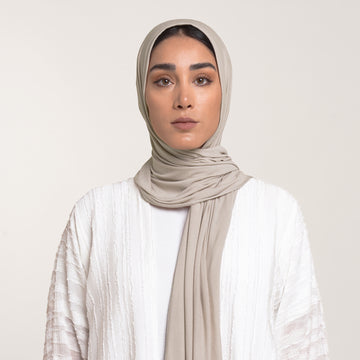 MalMal Cotton Hijab - Oat Beige