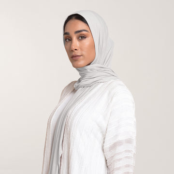 MalMal Cotton Hijab - Mist Grey